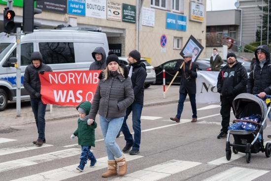 Protest antyszczepionkowców