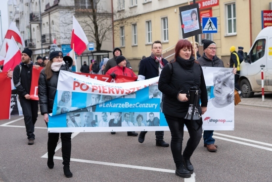 Protest antyszczepionkowców