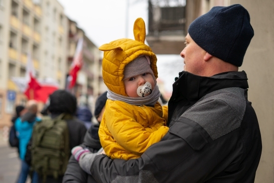 Protest antyszczepionkowców