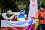 Protest \"Białystok solidarny z Ukrainą\"