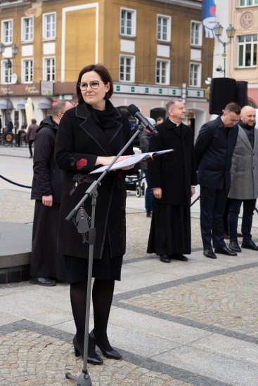 Święcenie pokarmów na Rynku Kościuszki