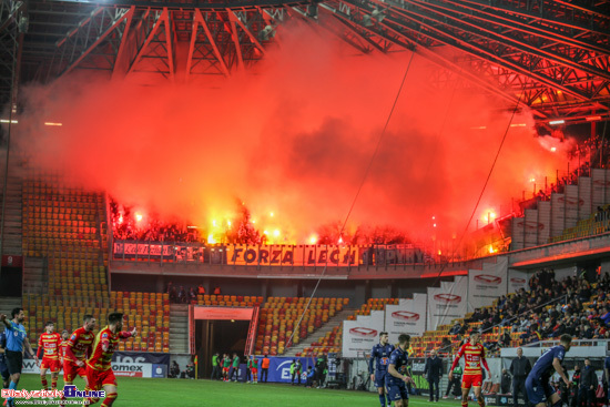 Mecz Jagiellonia Białystok - Lech Poznań