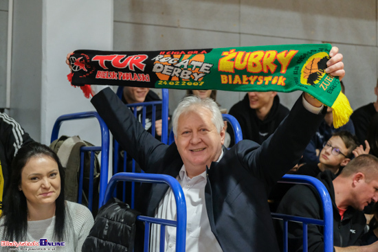 Żubry Chorten Białystok - KKS Tur Basket Bielsk Podlaski