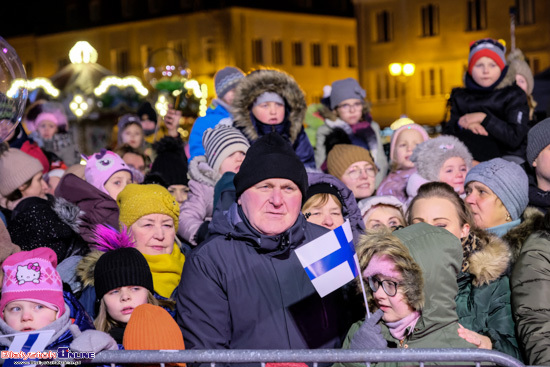 Wizyta Mikołaja z Rovaniemi w Białymstoku