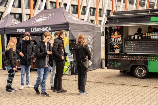 Zlot food trucków na Stadionie Miejskim