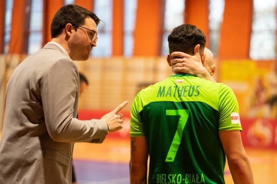 Futsal. Jagiellonia Białystok - Rekord Bielsko-Biała