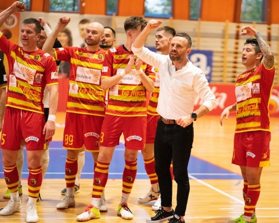 Futsal. Jagiellonia Białystok - Rekord Bielsko-Biała