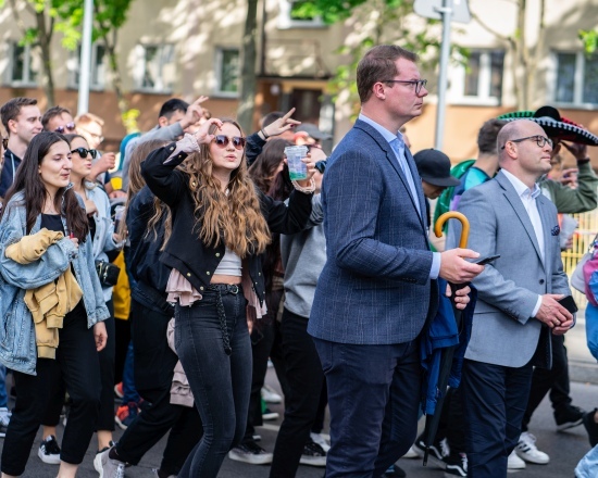 Parada studentów