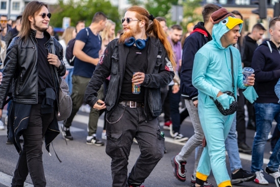 Parada studentów