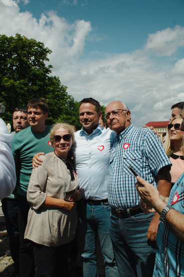 Rafał Trzaskowski w Białymstoku