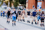 Nightskating Białystok. 3 przejazd rolkarzy