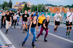 Nightskating Białystok. 3 przejazd rolkarzy