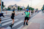 Nightskating Białystok. 3 przejazd rolkarzy