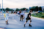 Nightskating Białystok. 3 przejazd rolkarzy