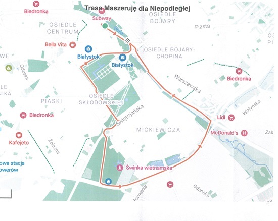 Mapa utrudnień drogowych w dn. 11 listopada