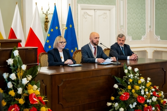 2023.02.17 - Prof. Marian Czesław Szamatowicz Honorowym Obywatelem Miasta Białystok