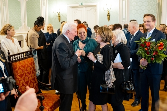 2023.02.17 - Prof. Marian Czesław Szamatowicz Honorowym Obywatelem Miasta Białystok