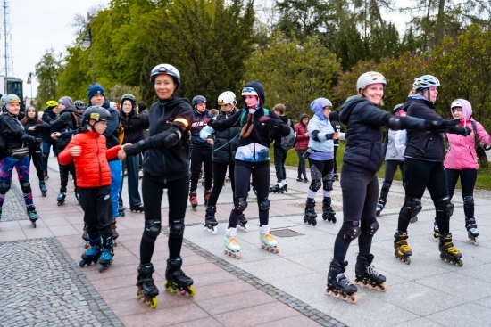 2024.04.21 - Nightskating - nocny przejazd na rolkach ulicami Białegostoku