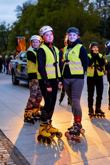 2024.04.21 - Nightskating - nocny przejazd na rolkach ulicami Białegostoku