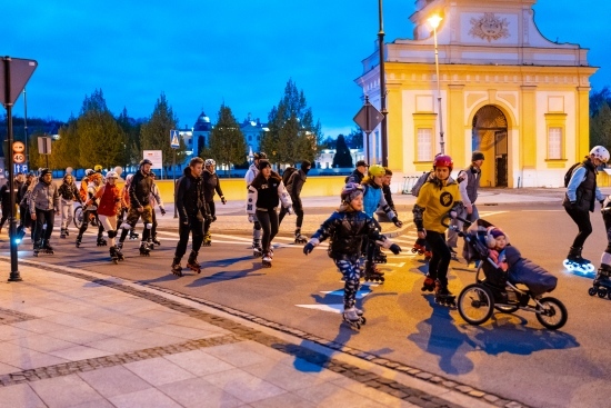 2024.04.21 - Nightskating - nocny przejazd na rolkach ulicami Białegostoku