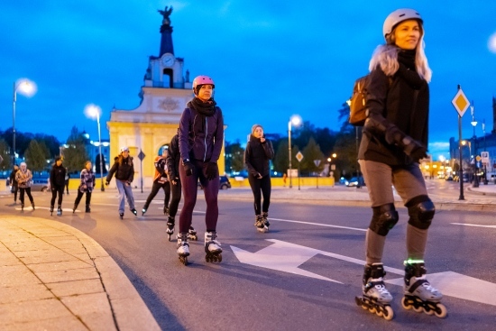 2024.04.21 - Nightskating - nocny przejazd na rolkach ulicami Białegostoku