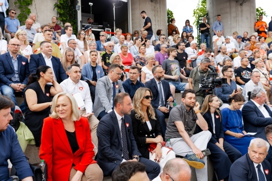 2024.05.24 - Donald Tusk odwiedza stolicę Podlasia. Spotkanie z Białostoczanami