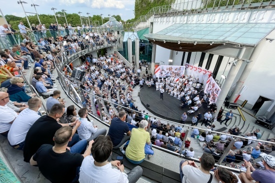 2024.05.24 - Donald Tusk odwiedza stolicę Podlasia. Spotkanie z Białostoczanami