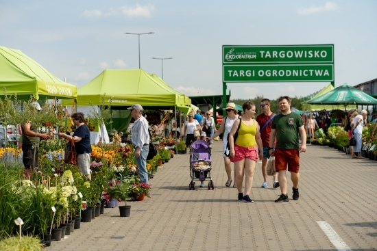 2024.07.13 - Dwudniowe Targi Ogrodnicze. Targowisko EKO Centrum przy Andersa