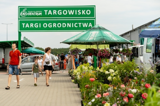 2024.07.13 - Dwudniowe Targi Ogrodnicze. Targowisko EKO Centrum przy Andersa