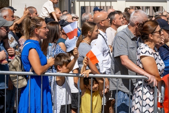 2024.08.15 - Obchody Święta Wojska Polskiego pod pomnikiem Józefa Piłsudskiego