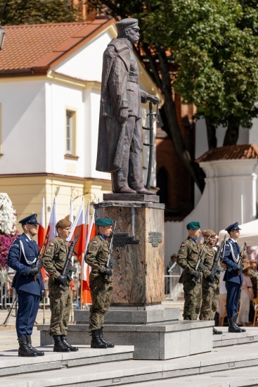 2024.08.15 - Obchody Święta Wojska Polskiego pod pomnikiem Józefa Piłsudskiego