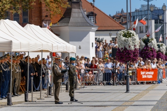 2024.08.15 - Obchody Święta Wojska Polskiego pod pomnikiem Józefa Piłsudskiego