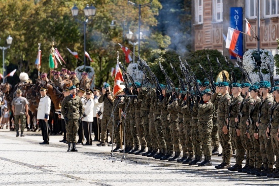 2024.08.15 - Obchody Święta Wojska Polskiego pod pomnikiem Józefa Piłsudskiego