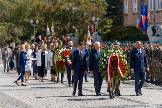 2024.08.15 - Obchody Święta Wojska Polskiego pod pomnikiem Józefa Piłsudskiego