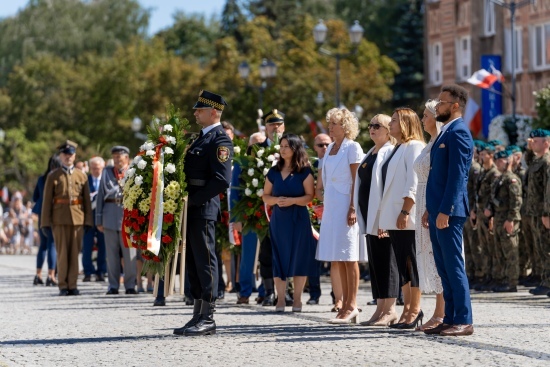 2024.08.15 - Obchody Święta Wojska Polskiego pod pomnikiem Józefa Piłsudskiego