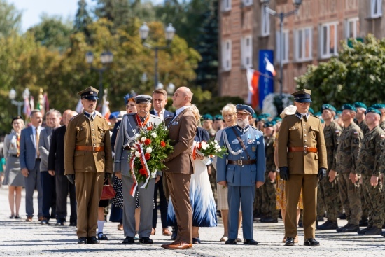 2024.08.15 - Obchody Święta Wojska Polskiego pod pomnikiem Józefa Piłsudskiego