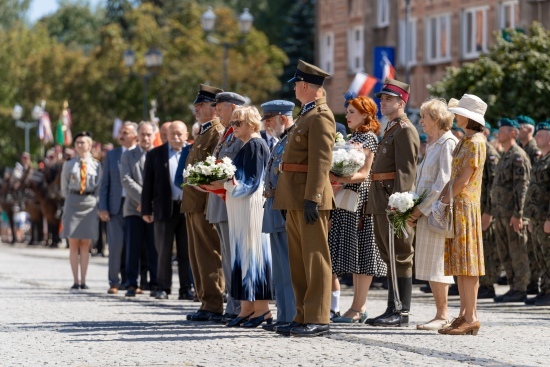 2024.08.15 - Obchody Święta Wojska Polskiego pod pomnikiem Józefa Piłsudskiego