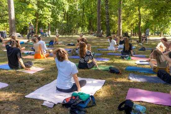 2024.08.15 - Electrum Ambient Park. Nastrojowe dźwięki w Parku Konstytucji 3 maja