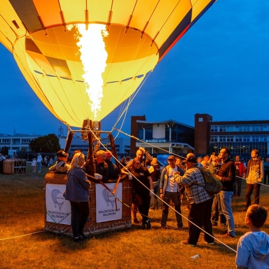 2024.08.22 - VI Fiesta Balonowa w Białymstoku. Czy pogoda pokrzyżowała plany oragnizatorów?