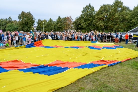 2024.08.22 - VI Fiesta Balonowa w Białymstoku. Czy pogoda pokrzyżowała plany oragnizatorów?