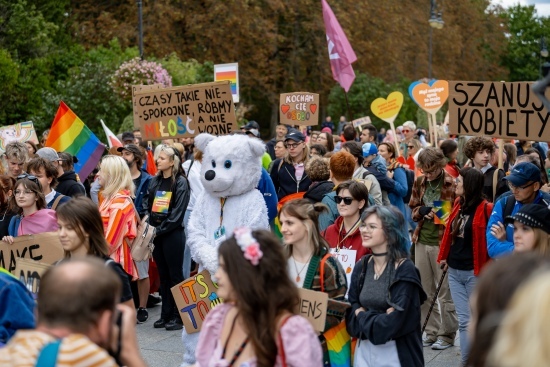 2024.09.28 - Parada Równości przeszła ulicami Białegostoku