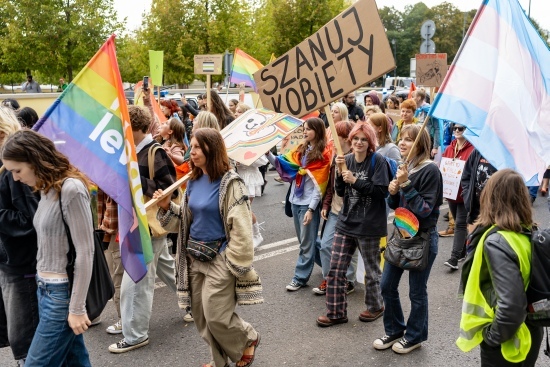 2024.09.28 - Parada Równości przeszła ulicami Białegostoku