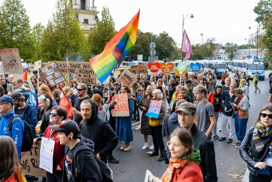 2024.09.28 - Parada Równości przeszła ulicami Białegostoku