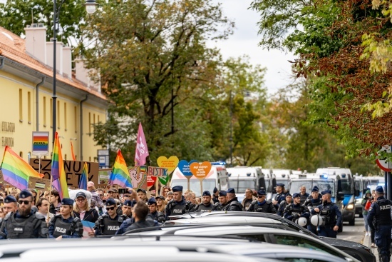 2024.09.28 - Parada Równości przeszła ulicami Białegostoku