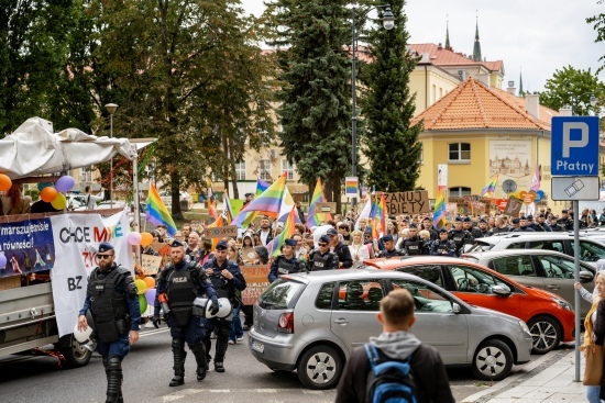 2024.09.28 - Parada Równości przeszła ulicami Białegostoku