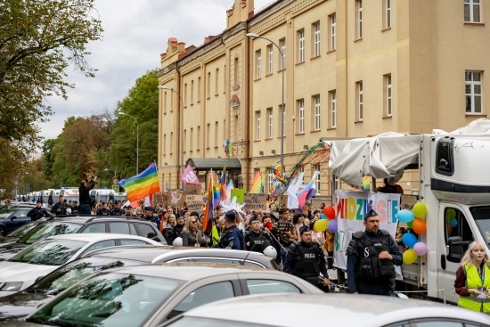 2024.09.28 - Parada Równości przeszła ulicami Białegostoku