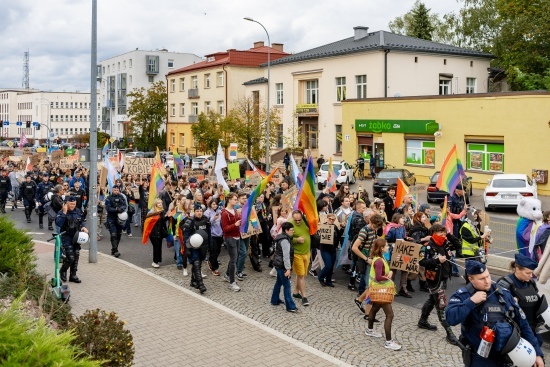 2024.09.28 - Parada Równości przeszła ulicami Białegostoku