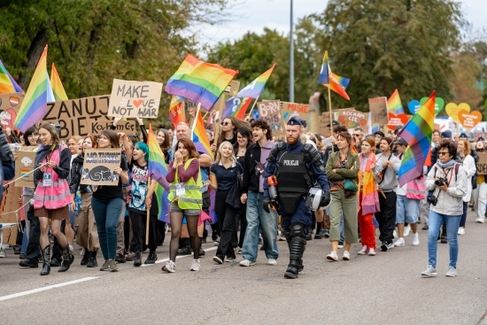 2024.09.28 - Parada Równości przeszła ulicami Białegostoku