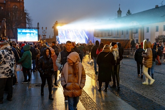 2024.12.08 - Spotkanie z Mikołajem z Rovaniemi na Rynku Kościuszki