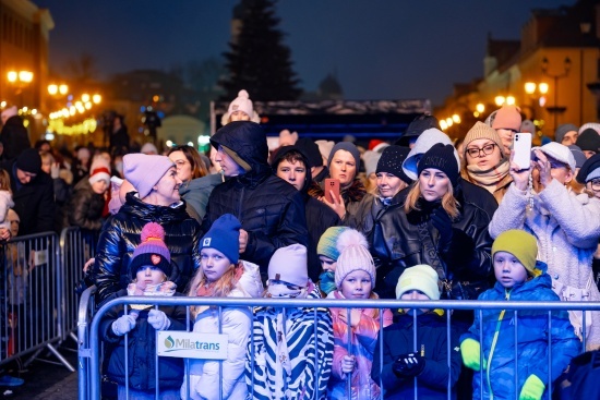 2024.12.08 - Spotkanie z Mikołajem z Rovaniemi na Rynku Kościuszki